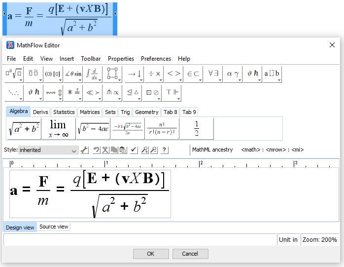 STSE - MathML